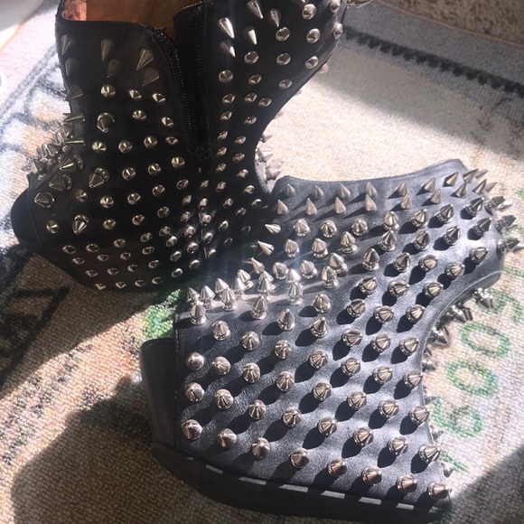 Jeffrey Campbell Dusk spike open toe - Picture 2 of 6